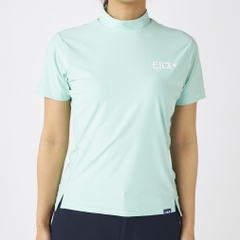 FILA Women's Golf Wear Short Sleeve Mock Neck Shirt 755652
