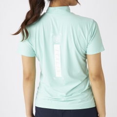 FILA Women's Golf Wear Short Sleeve Mock Neck Shirt 755652