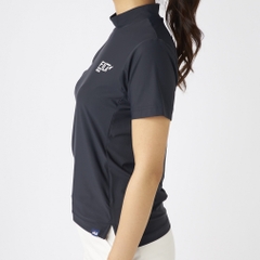 FILA Women's Golf Wear Short Sleeve Mock Neck Shirt 755652