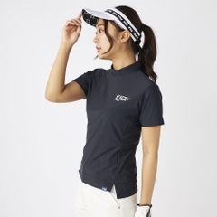 FILA Women's Golf Wear Short Sleeve Mock Neck Shirt 755652