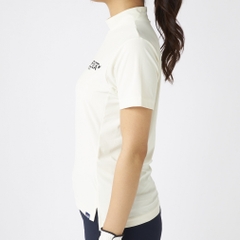 FILA Women's Golf Wear Short Sleeve Mock Neck Shirt 755652