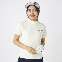 FILA Women's Golf Wear Short Sleeve Mock Neck Shirt 755652