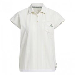 adidas Ladies' Golf Wear Seersucker French Sleeve Shirt KTI81