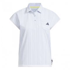adidas Ladies' Golf Wear Seersucker French Sleeve Shirt KTI81