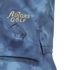 adidas Women's Golf Wear PLAYGREEN Tie-Dye Print Relaxed Shirt IKK57