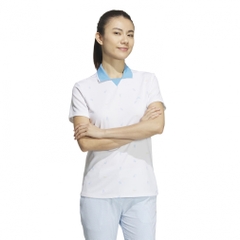 adidas Women's Golf Wear PLAYGREEN Monogram Dry Shirt IKK56