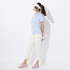 marie claire Women's Golf Wear Short Sleeve High Neck Shirt 714603
