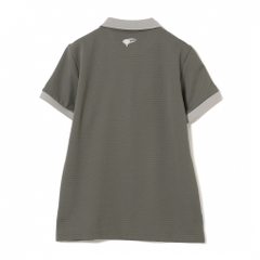 BEAMS GOLF Women's Golf Wear Under Collar Jacquard Polo Shirt 8302005144