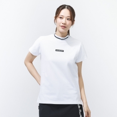 Jack Bunny Women's Golf Apparel GOLF5 Exclusive PE Pique Short Sleeve Mock Neck 2636167362