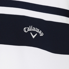 Callaway Women's Golf Apparel Polyester Waffle Short Sleeve Mock Neck Shirt C26134202