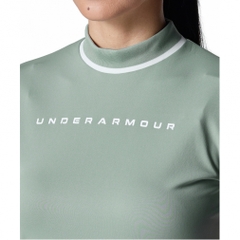 UNDER ARMOUR Women's Golf Apparel UA ArmourDry Short Sleeve Mock Neck Shirt 6001595