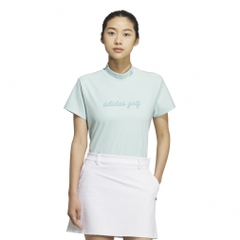 adidas Ladies' Golf Wear HEAT.RDY Stretch Short Sleeve Mock Shirt JWJ93