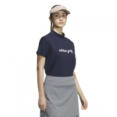 adidas Ladies' Golf Wear HEAT.RDY Stretch Short Sleeve Mock Shirt JWJ93