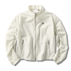 TaylorMade Ladies' Golf Wear Shirring Full-Zip Jacket TL785