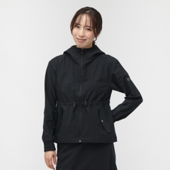DESCENTE GOLF Ladies' Golf Wear Durable Water-Repellent Windproof Full-Zip Hoodie Jacket DG5FJK50L