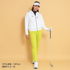 Callaway Women's Golf Wear Quilted Sweat Full-Zip Hoodie C24217206