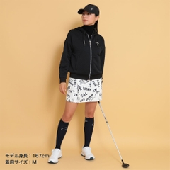 Callaway Women's Golf Wear Quilted Sweat Full-Zip Hoodie C24217206