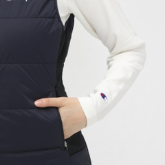 CHAMPION Women's Golf Wear Stretch Zip-Up Hoodie Vest_Stretch, Heat Retention, Windproof, Water Repellent CW-AG606