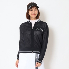 Callaway Ladies' Golf Wear Mesh Knit Full-Zip Knit Blouson C26118200