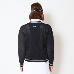 Callaway Ladies' Golf Wear Mesh Knit Full-Zip Knit Blouson C26118200