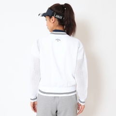 Callaway Ladies' Golf Wear Mesh Knit Full-Zip Knit Blouson C26118200