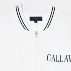 Callaway Ladies' Golf Wear Mesh Knit Full-Zip Knit Blouson C26118200