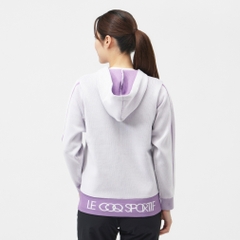le coq sportif golf Ladies' Golf Wear Full-Zip Hoodie Sweater LG5FST30L