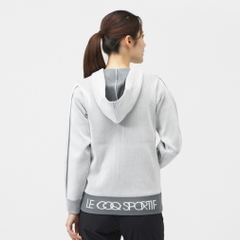 le coq sportif golf Ladies' Golf Wear Full-Zip Hoodie Sweater LG5FST30L