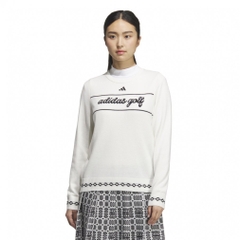 adidas Ladies' Golf Wear Traditional Pattern Sweater JWK02