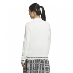 adidas Ladies' Golf Wear Traditional Pattern Sweater JWK02