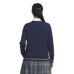 adidas Ladies' Golf Wear Traditional Pattern Sweater JWK02