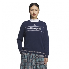 adidas Ladies' Golf Wear Traditional Pattern Sweater JWK02