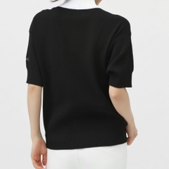 kolwin Ladies' Golf Wear Knit Short Sleeve Mock Neck Shirt KO-1H2015H