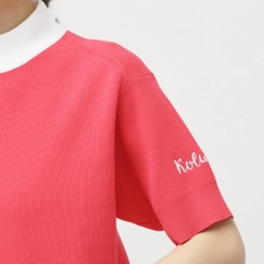 kolwin Ladies' Golf Wear Knit Short Sleeve Mock Neck Shirt KO-1H2015H