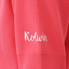 kolwin Ladies' Golf Wear Knit Short Sleeve Mock Neck Shirt KO-1H2015H