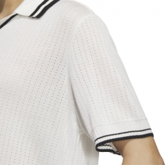adidas Ladies' Golf Wear Beyond The Course Loose Skipper Knit Box Silhouette Short Sleeve Polo KTN36