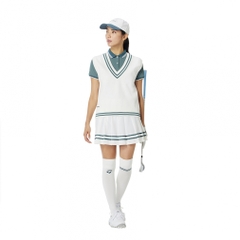 TaylorMade Ladies' Golf Wear V-Neck Lined Sweater Vest TL793