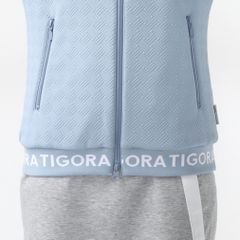 TIGORA Women's Golf Wear Modified Double-Knit Zip Hoodie TR-1T2234F