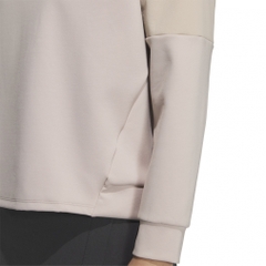 adidas Ladies' Golf Wear Beyond the Course Fabric Mix Pullover Sweatshirt JWJ87