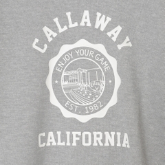 Callaway Ladies' Golf Wear French Terry Short-Sleeve High Neck Pullover C26117204