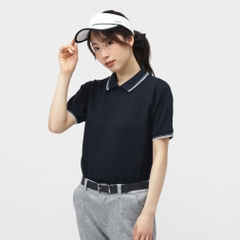 TIGORA Ladies' Golf Wear Double-Knit Fabric Short Sleeve Polo Collar Shirt TR-1H2615P