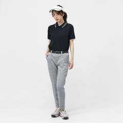 TIGORA Ladies' Golf Wear Double-Knit Fabric Short Sleeve Polo Collar Shirt TR-1H2615P