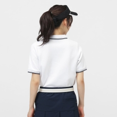 TIGORA Ladies' Golf Wear Double-Knit Fabric Short Sleeve Polo Collar Shirt TR-1H2615P
