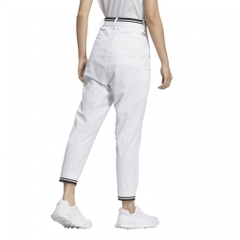 adidas Ladies' Golf Wear Beyond the Course Water-Repellent Side Pocket Loose Fit Ankle Pants KTN30