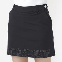 le coq sportif golf Ladies Golf Wear Hem Logo Sporty Skirt QGWXJE03