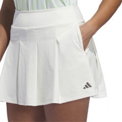 adidas Ladies Golf Wear ULT365 Twist Knit Wide Pleated Skirt IXA17