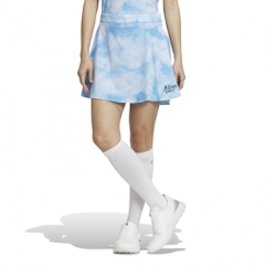 adidas Ladies Golf Wear PLAYGREEN Tie-Dye Circular Skirt IKK48