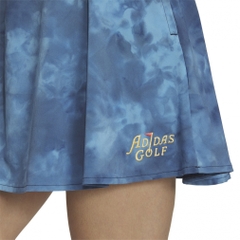 adidas Ladies Golf Wear PLAYGREEN Tie-Dye Circular Skirt IKK48