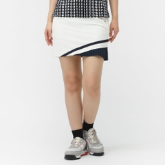 le coq sportif golf Ladies' Golf Apparel Hem Pleated Skirt LG5FSK05L