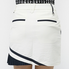 le coq sportif golf Ladies' Golf Apparel Hem Pleated Skirt LG5FSK05L